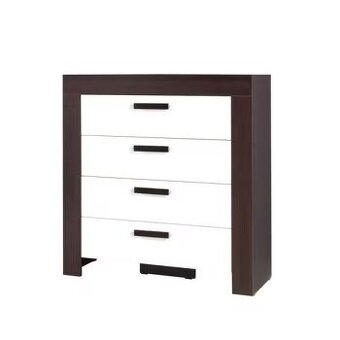 Komoda 4S Venge/Biely