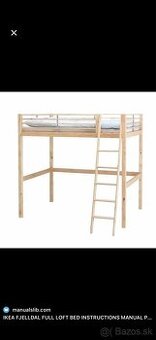 Poschodová posteľ FJELLDAL