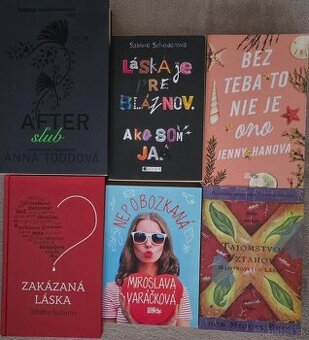 Predám knihy pre dievčatá (1-krát prečítané, ako nové)