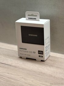 Externý disk Samsung Portable SSD T7 1 TB sivý