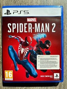 Predám raz prejdenú hru Spiderman 2  na PS5 - perfektný stav