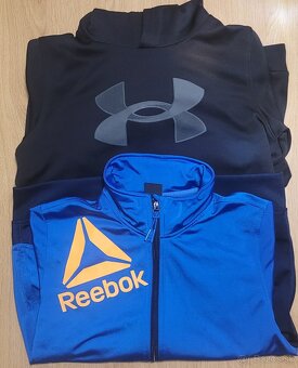 Mikiny 2ks- Under Urmour+ Reebok