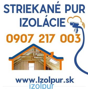 Striekana izolácia akcia