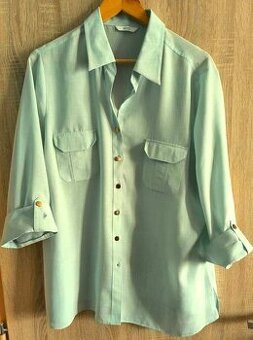 Mentolová blúzka, v. XL/XXL