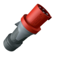 Power top xtra plug 63a 4p 400v 6h ip44