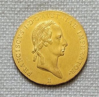Zlatý dukát Františka I., 1830B, mincovňa Kremnica