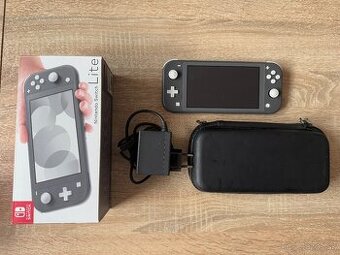 Nintendo switch Lite Grey - Pekný stav - Komplet balenie