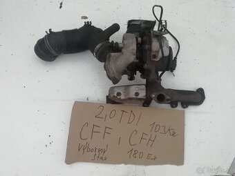 Turbo 2,0 tdi 103 kW CFF, CFH volkswagen group