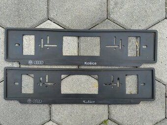 Raritné držiaky ŠPZ VW/Audi