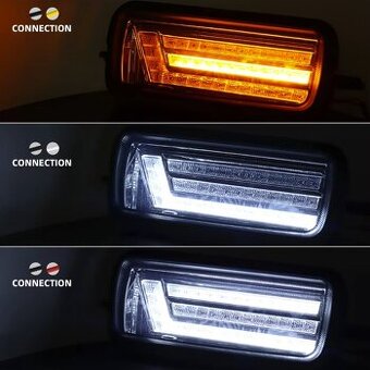LED Svetlá Denné/Smerovky - Lada Niva - 1