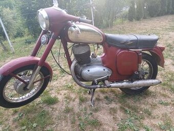 Jawa 250/559 bez TP a ŠPZ