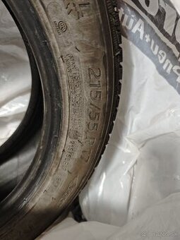 Zimne pneumatiky Michelin 215/55/R17