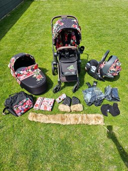 Cybex Priam set 3v1 Spring Blossom Dark Fashion