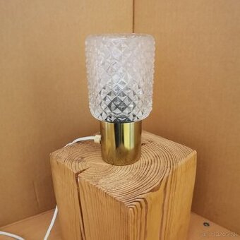 Retro nocna lampa stolova Kamenicky Senov 2ks