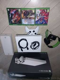 Xbox one x špeciál edicia + co je na foto
