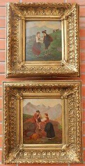 Zbierka obrazov romantické krajiny