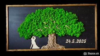 Machový obraz v rôznych rozmeroch