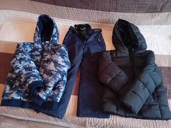 Predám detské zimné bundy a otepľovačky