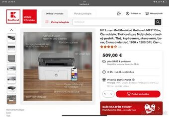 HP Laser MFP 135w