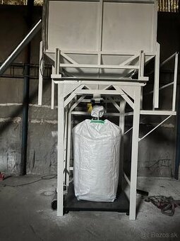 Plnenie veľkoobjemových vriec big bag