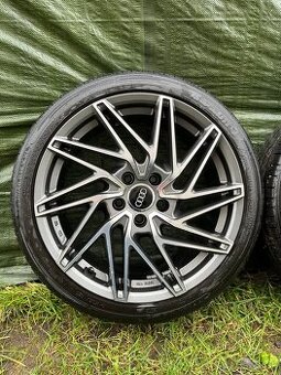 Elektóny sada Vw 5x112 R18 aj z novými pneu Barum 225/40 R18