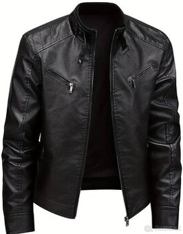 Kožená bunda pánska