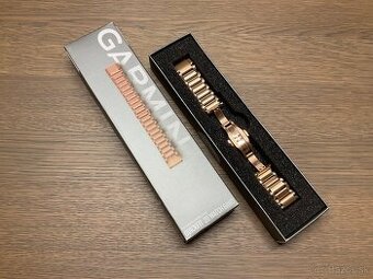 Remienok Garmin QuickFit rose gold