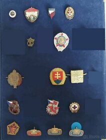 Zbierka vojenských odznakov + dekréty DOPLNENÉ a UPRAVENÉ CE - 1