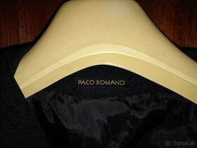 ✅ NOVÝ čierny oblek PACO ROMANO ✅ veľkosť: 54 ✅