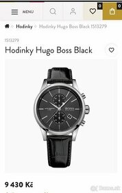 Hodinky Hugo Boss Black