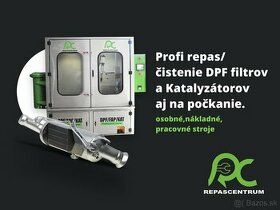 Prefosionálne čistenie DPF/FAP filtrov a katalyzátorov