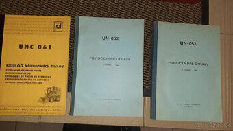 Katalogy nakladačov   ZŤS , UNC200, UNO-180, Zetor a iné