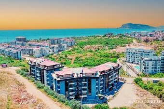 TURECKO, ABSOLUTE REAL / 2i apartmán pri mori, 45 m2, Alanya
