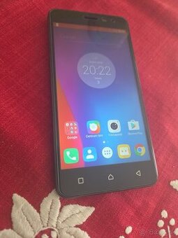 Lenovo K6 sivy voľný v peknom stave nalepené ochranné sklo A