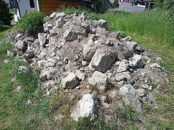 Darujem za odvoz kamene