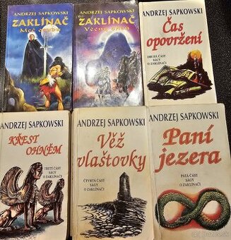 Knihy Zaklínač 1993-2000 1.vydanie
