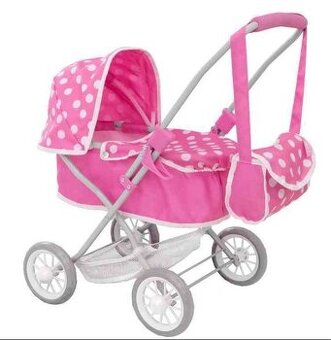 Detský hlboký kočík pre bábiky Dolly Tots/Cutie PramBabychic
