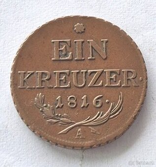 1 Grajciar 1816 A František I. - 1