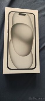 Apple iphone 15 plus 128gb čierny v záruke 2 roky