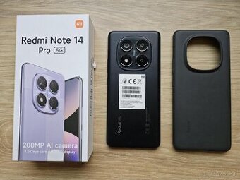 Xiaomi Redmi Note 14 Pro 5G, 8GB/256GB,cierny,top,zaruka