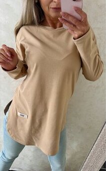 Damska talianska tunika beige