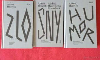 Predám knihy od Antona Heretika a Andrei Heretikovej Marsalo