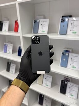 ZÁRUKA 2 ROKY /  NOVÝ Apple iPhone 15 256GB Black