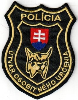 Nášivky Polícia policajný zbor policajného zboru - 1
