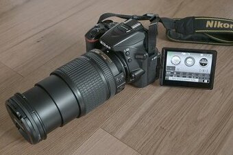 Nikon D5600 wifi + BT- otocny dotyk.disp. + 18-140 VR AF.s