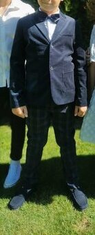 Oblek sako + nohavice 146/152