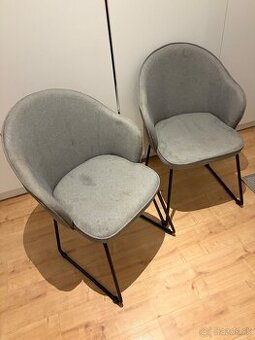2 jedálenské stoličky