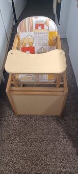 Detská jedálenská stolička