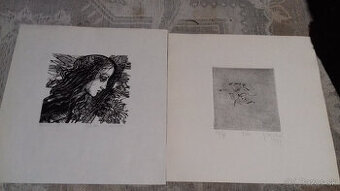 GRAFIKA-Súčasní slovenskí umelci-Kállay,Dusík,Rumansky...