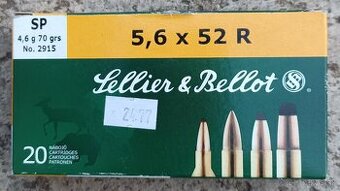Predám nábojnice 5,6x52R